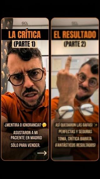 Instagram post from gcl_optometristas. This post is in position 3.